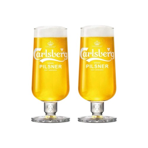 Carlsberg pilsner half pint - half,