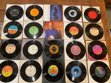 VINYL SINGLES 45s RECORD COLLECTION X 20 JOB LOT SOUL DISCO JAZZ FUNK DANCE