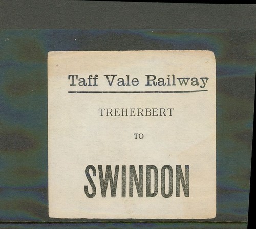 Taff vale railway - vale,