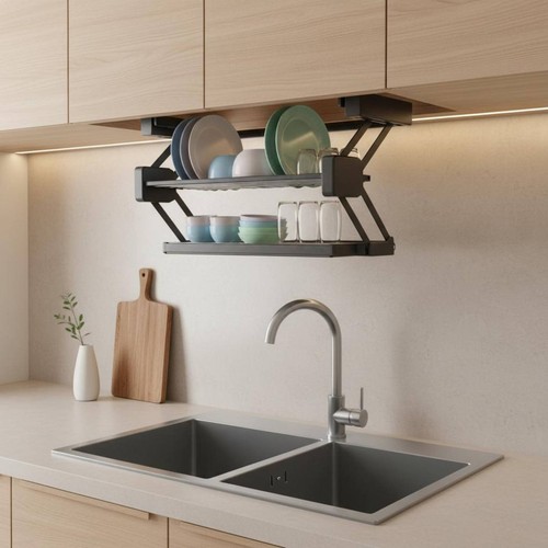 Pull down shelf foldable - pull-down,