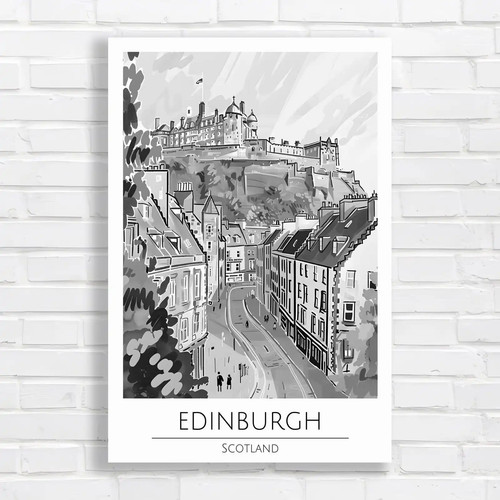 Edinburgh scotland cityscape - edinburgh,