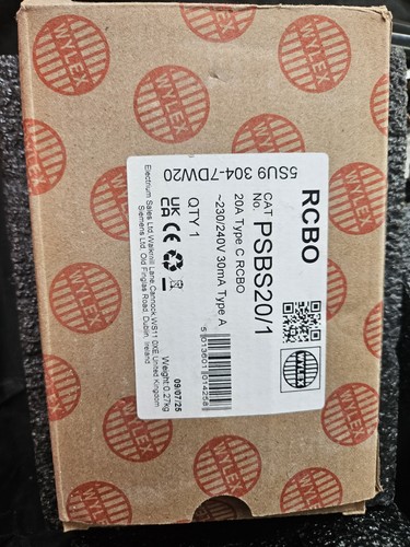 Wylex amp curve 10ka 30ma - amp, c