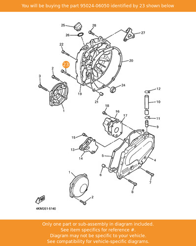 Yamaha bolt flange - yamaha, bolt,