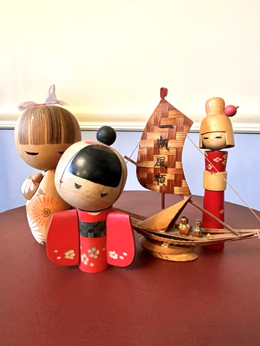 Japanese kokeshi dolls hakone - kokeshi,