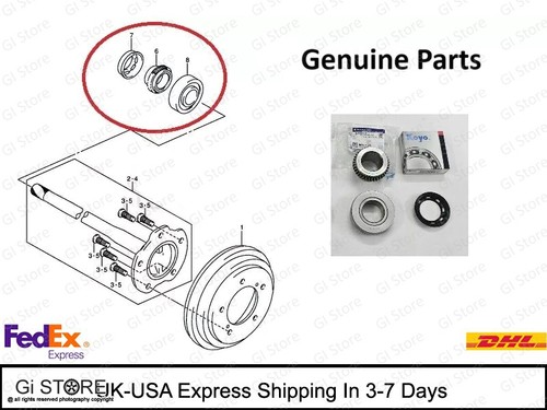 Rear wheel bearing kit - wheel,