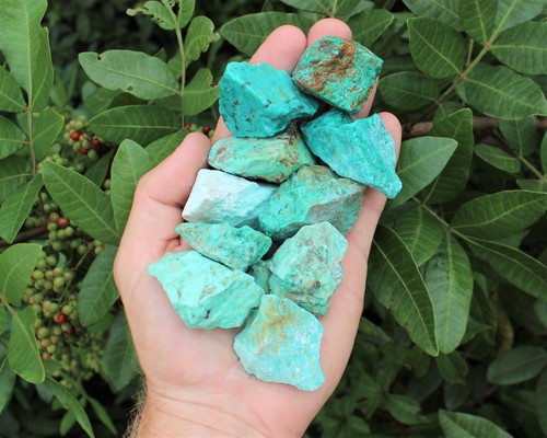 Turquoise rough natural - rough,