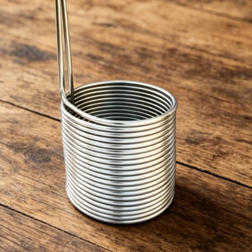 Stainless steel wort chiller - steel,