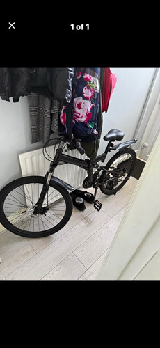 Black 26in mountain bike - 26in,
