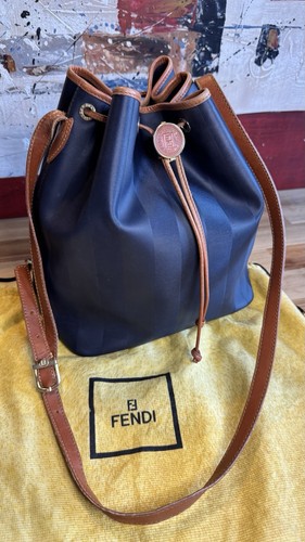 Fendi pequin vintage navy - pequin,