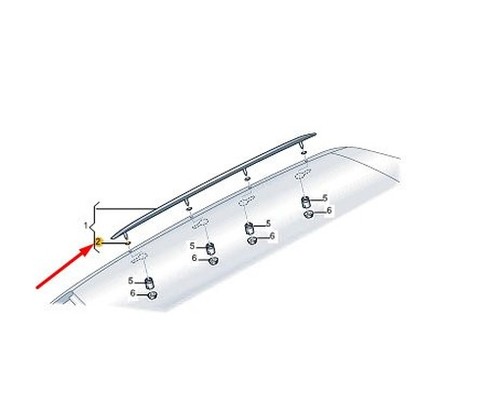Audi avant gasket - a4,
