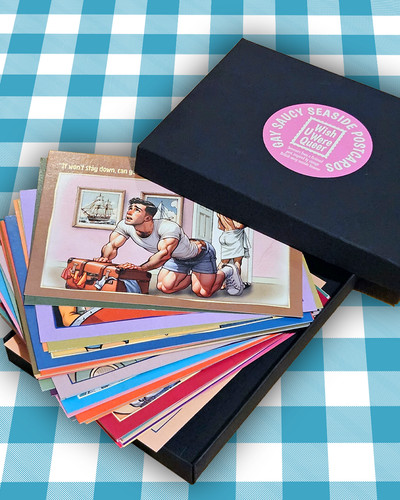 Gay saucy seaside postcards - gay,