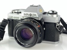 Minolta X-300 w/ Minolta MD 50mm f1.7 Vintage 35mm SLR New Batt’s Tested Working