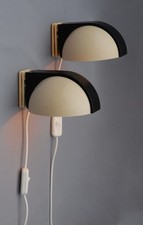 2  X  PILEPRODUKTER Sweden Wall Lamps V7766 Mid Century Modern Danish 70s 80s