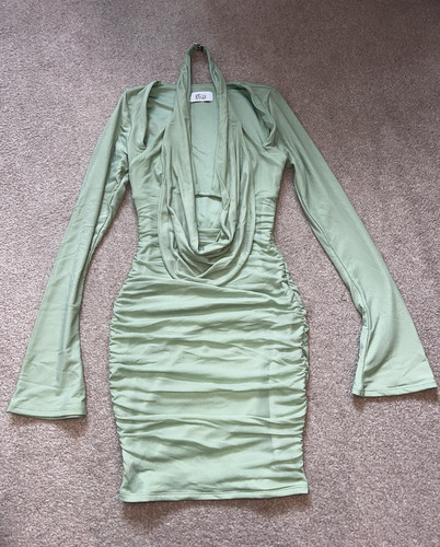 Polly green ruched - polly,