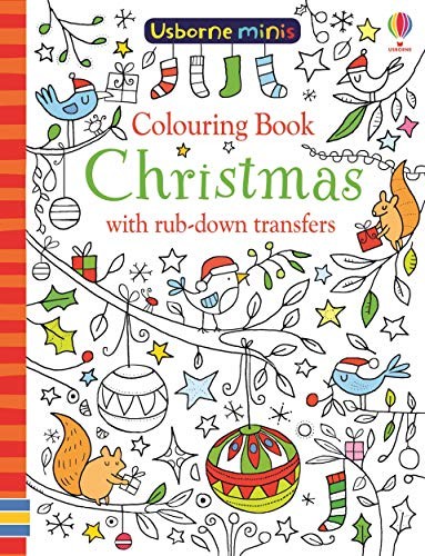 Colouring book christmas - book, with