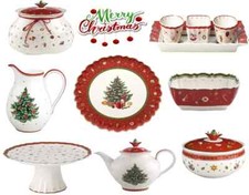 Villeroy & Boch Plates & Bowls with Christmas Design - Xmas Gift Delight