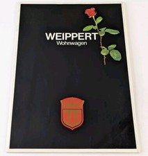 Vintage Caravan Catalogue 1970's Weippert Wohnwagen (German Language)