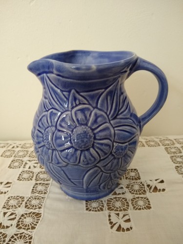 Vintage 1960 blue raised - 1960's,