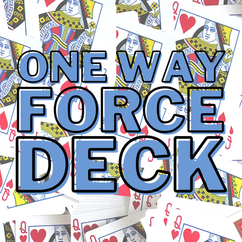 Bicycle one way force deck - one,