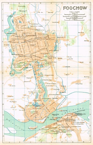 Fuzhou 1924 fujian china - ,
