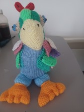 Knitted Parrot Toy