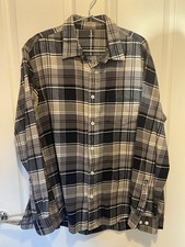 Muji Flannel Shirt | Blue And