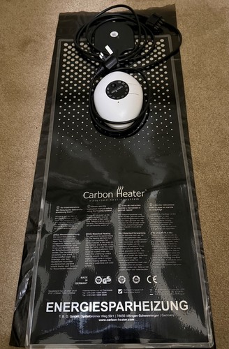 Waterbed carbon classic - carbon, heater