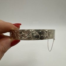 Vintage Silver Bangle –