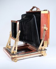 Tachihara 8x10 Cherry wood and Brass large format Field Camera Mint- condition