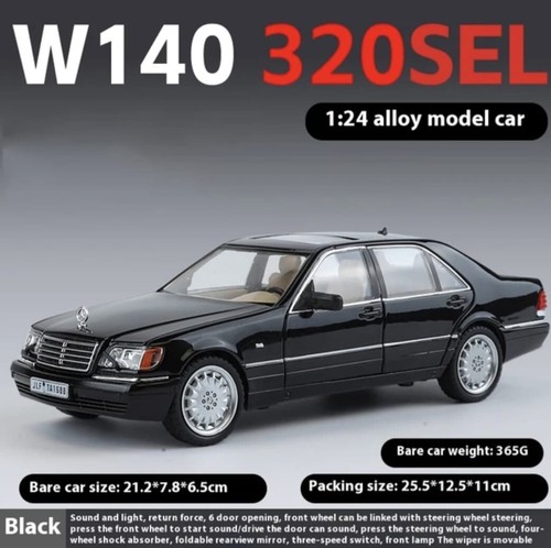 Mercedes benz w140 320sel - 1:24,