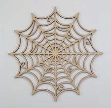 Wooden MDF Halloween Spider