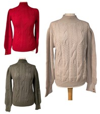 Lipsy High neck cable knit