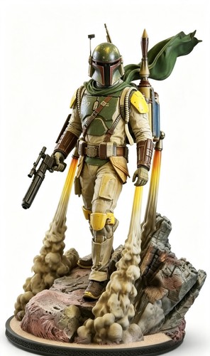 Boba fett 3d - (star,