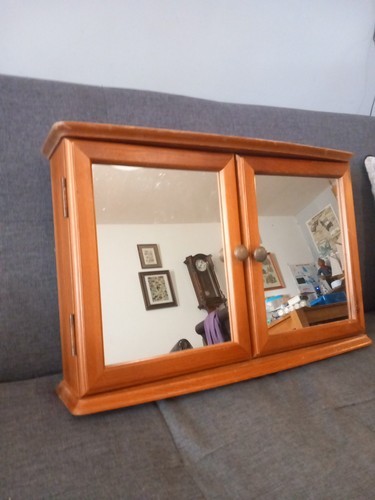 Pine wall mountable bathroom - pine,