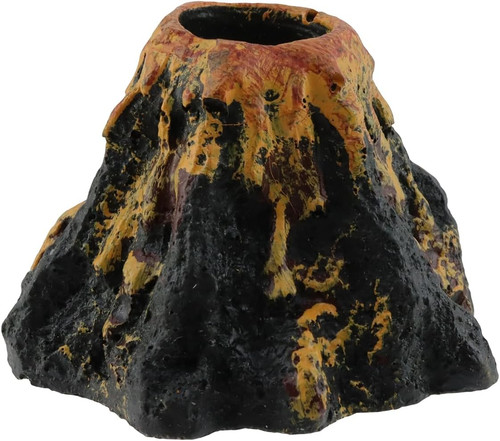 Aquarium volcano with air - aquarium,