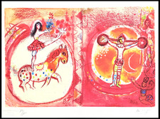 Marc Chagall Lithograph COA