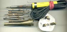 15 w  Soldering Iron Antex  Plg  Spare Bits  Safety Springs etc