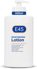 E45 Moisturising Lotion 500 Ml for Dry & Sensitive Skin - Long-Lasting Hydration