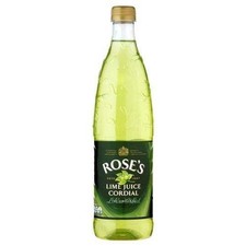 Rose Lime Juice Cordial - 2 x