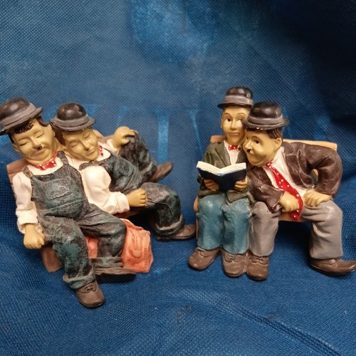 Laurel and hardy - laurel, figurines