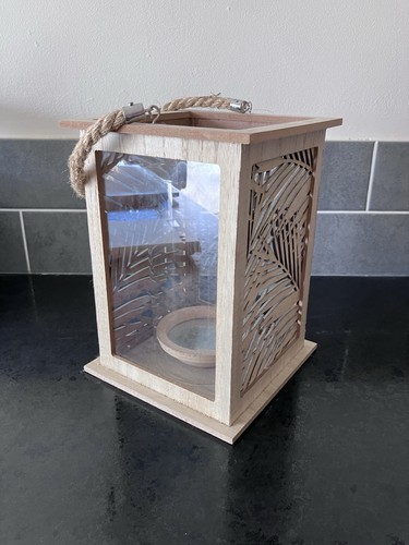 Decorations wooden lantern - decorations,