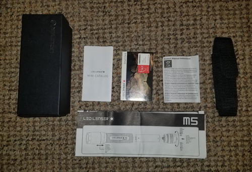 Led lenser flashlight - m5,