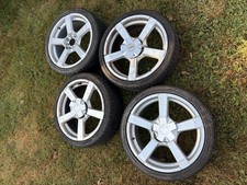 17"  Multi Fit Fox 4x108 4x100 Ford Fiesta Vauxhall Corsa Alloy Wheels Alloys