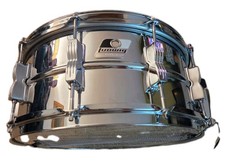 Ludwig 14 x 6 inch  LM300 Steel Snare Drum in very good condition Used 