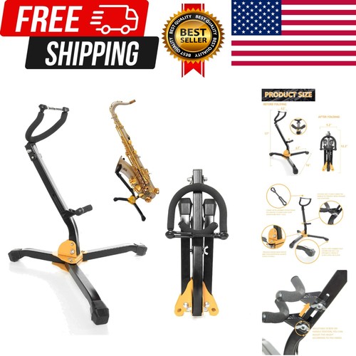 Folding saxophone stand for - folding,