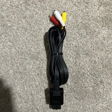 Genuine N64/snes/gamecube Av Cable. Free P&P.