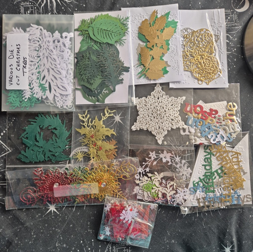 Christmas themed die cut - themed,