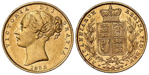 Great britain victoria 1858 - victoria,