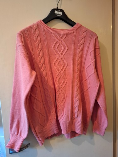 Ladies salmon pink - , jumper