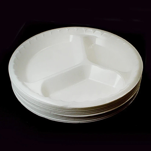 Pcs plastic plates reusable - 50,